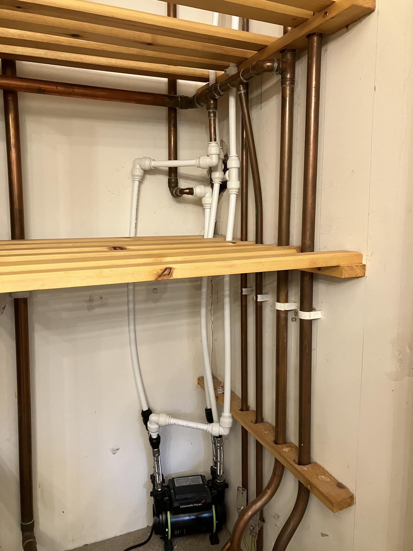 Pipework Before