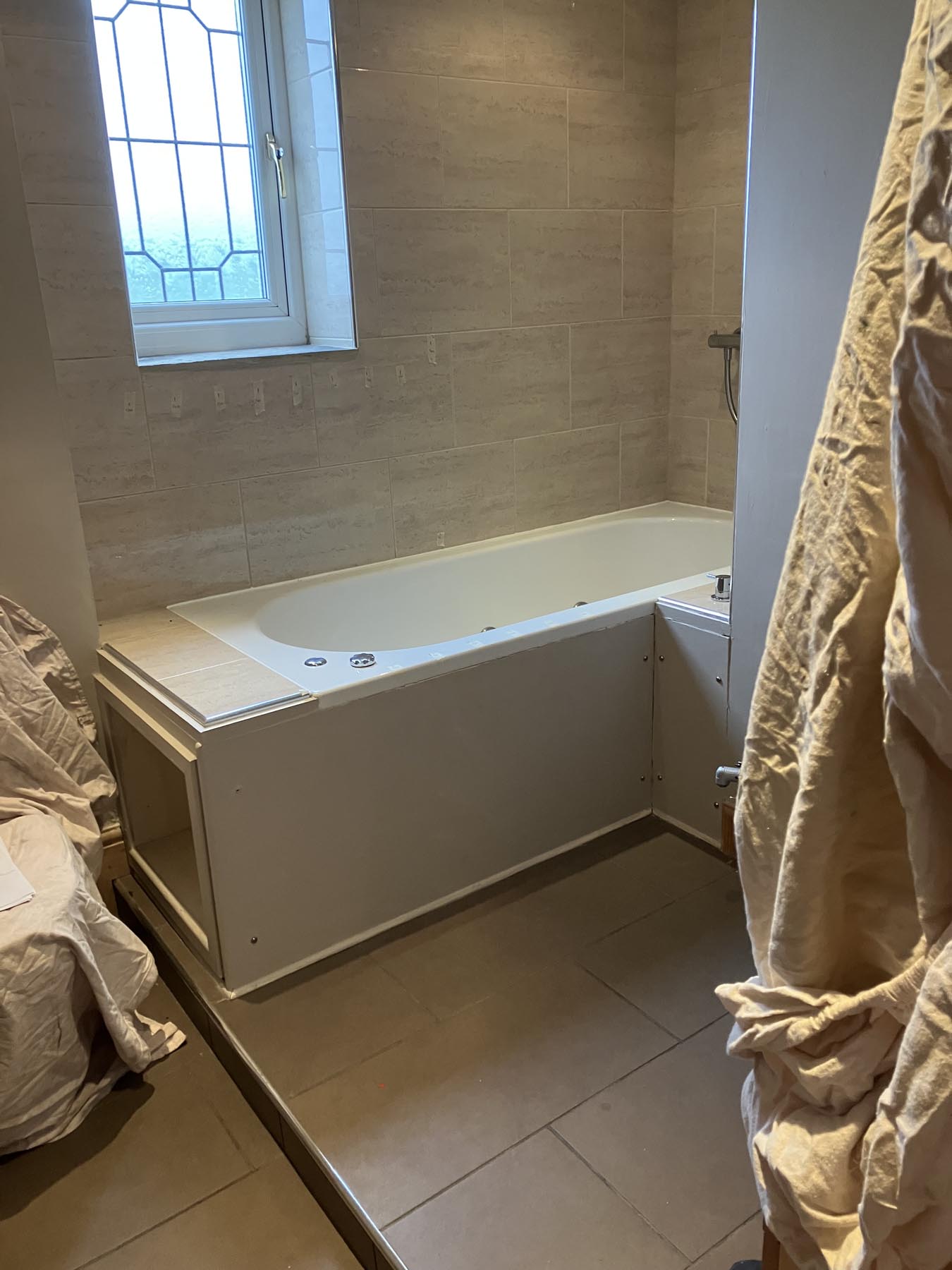 Shower Replacement New Before